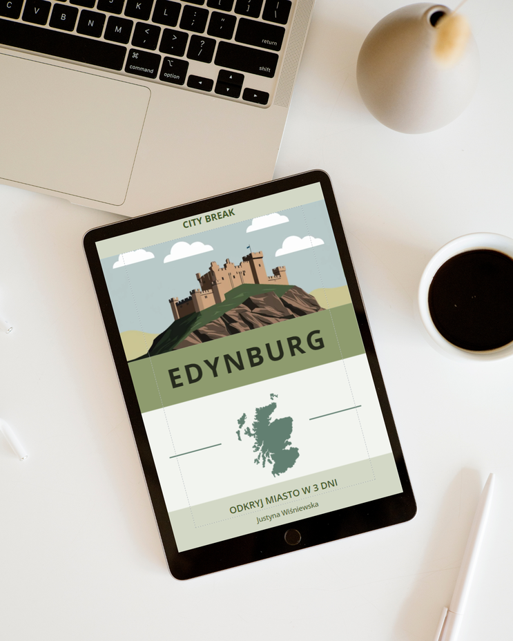Przewodnik city break Edynburg – okładka e-booka